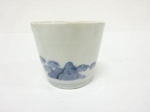 古伊万里　染付　蕎麦猪口